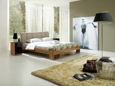 欧式田园双人床